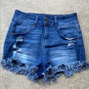 Blue Denim Women's Shorts size Medium